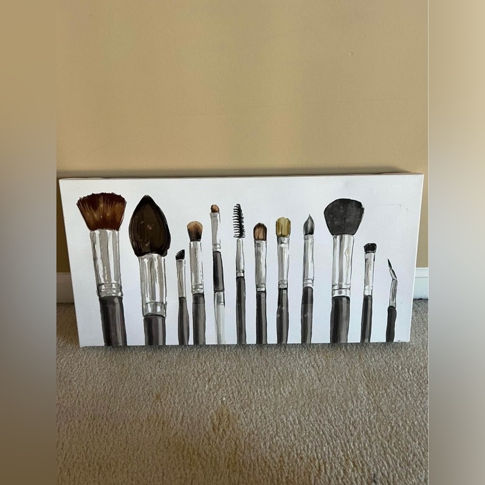 Makeup Brushes Canvas Portrait💄💋✨